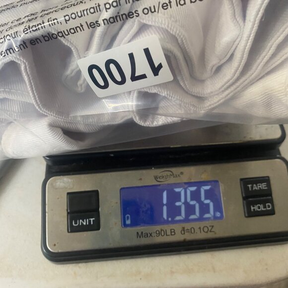 Venus White Denim Jacket Womens XL Snap Button Down Western Casual READ - Picture 13 of 13